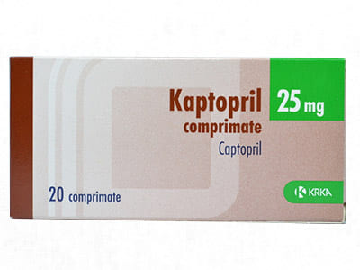 Kaptopril 25 mg comprimate