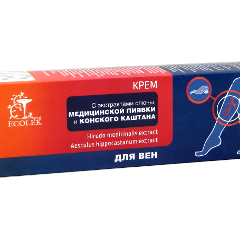 Ekolec-Treid Ecolec cu extract de lipitoare si castan p/ru vene 100 Cremă 1 comp