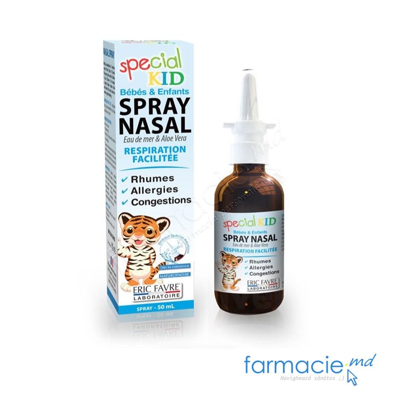 Special Kid spray nazal 0+ (морская вода + алоэ) 50 мл