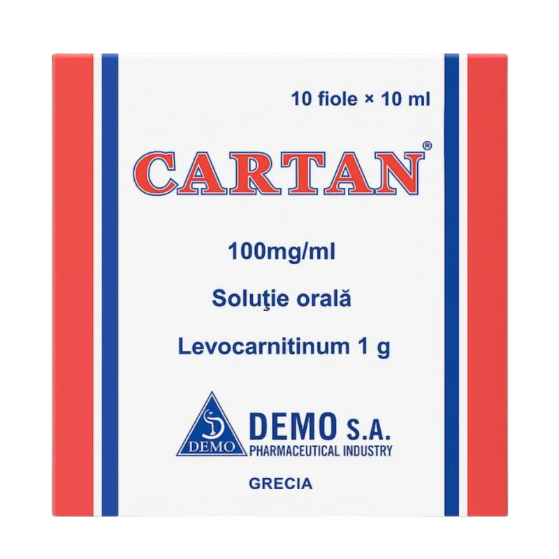 Cartan 100 mg/ml / 10 ml soluţie orală