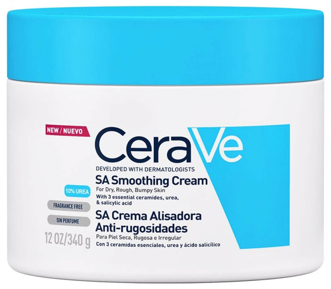 CeraVe SA Cremă exfoliantă (Smoothing Cream) 340 ml