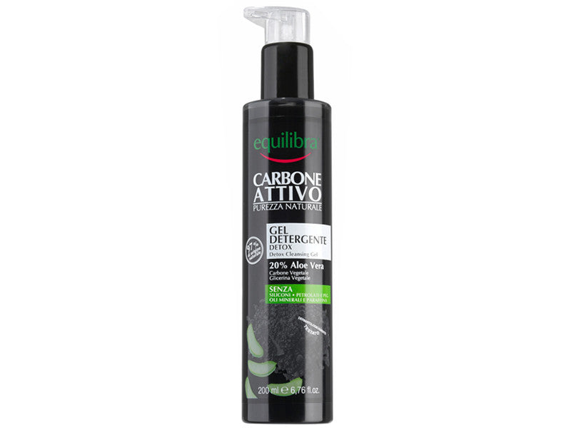 Equilibra Carbune Activat Gel de curatare 200ml 200 ml