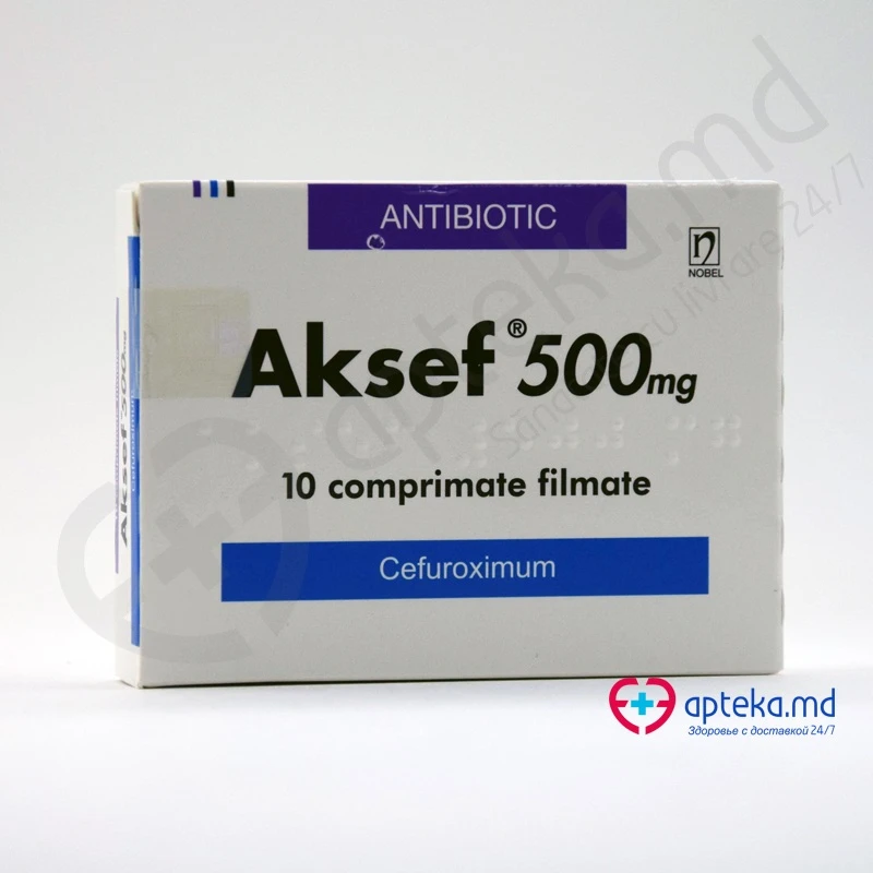Aksef 500 mg comprimate filmate