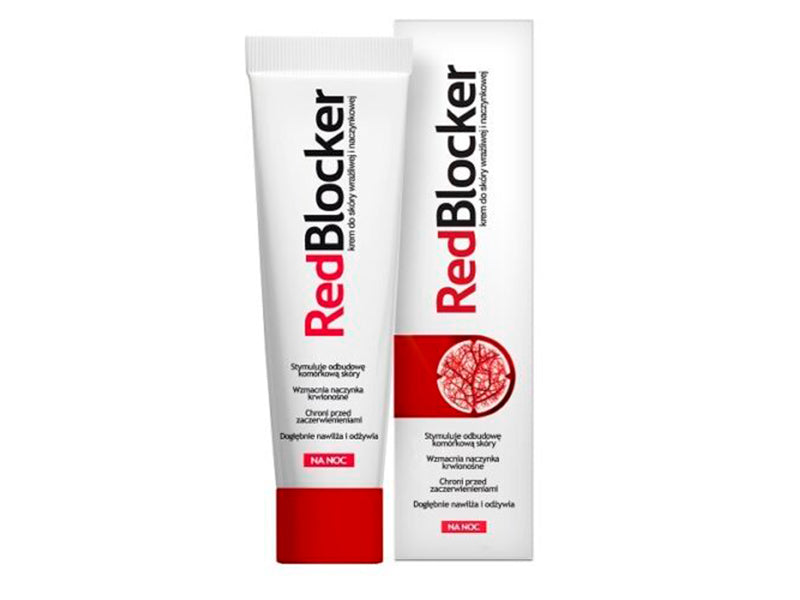 Aflofarm Redblocker pu piele cuperozica de noapte 50ml Cremă 50 ml