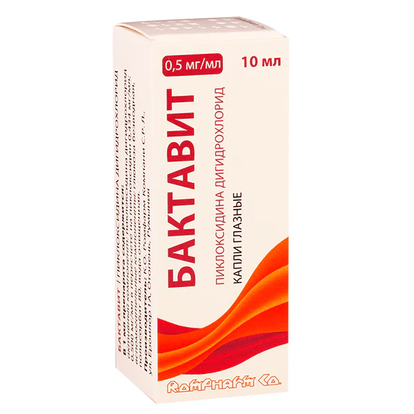 Bactavit 0,5 mg/ml / 10 ml picături oftalmice, soluţie