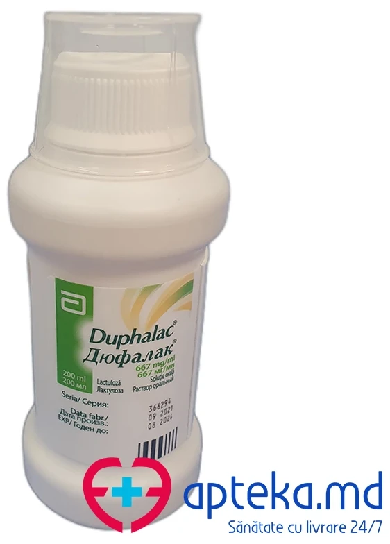 Duphalac 667 mg/ml / 200 ml soluţie orală