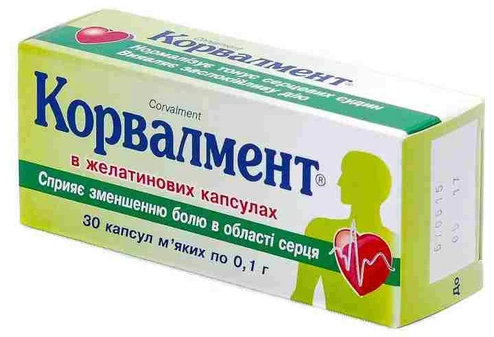Corvalment 100 mg capsule moi