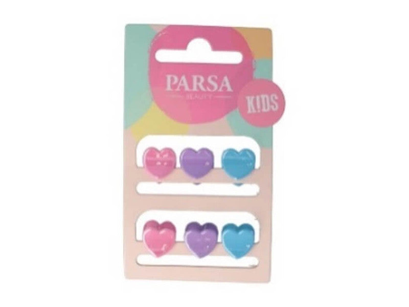 PARSA Kids Agrafe de par Inimioare