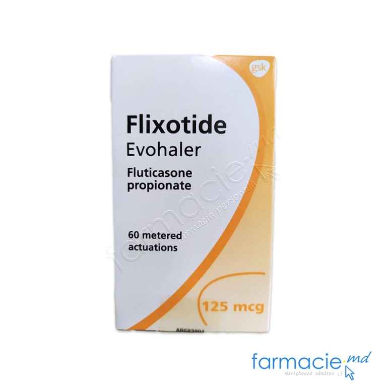 Flixotide Evohaler 125 mcg/doză / 60 doze suspensie de inhalat presurizată