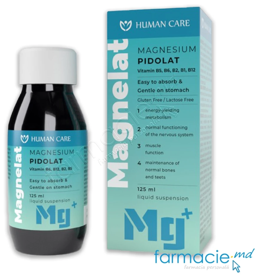 Human Care Vit. B Complex + Magneziu 125 ml