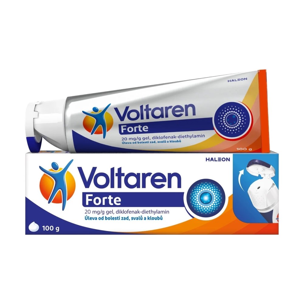 Voltaren Forte 23,2 mg/g, gel 23,2 mg / 100 g gel