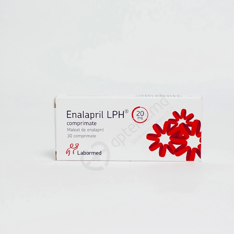 Enalapril LPH 20 mg 20 mg comprimate