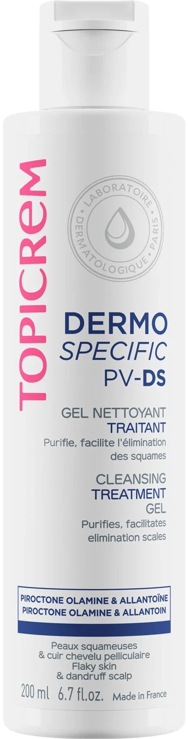 Topicrem PV/DS Gel de curatare pentru păr și corp 200 ml