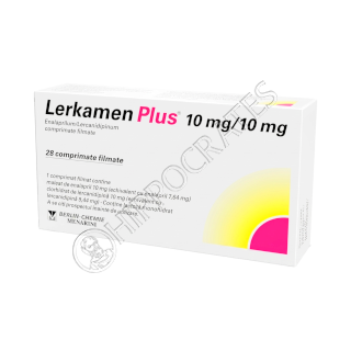Lerkamen Plus 10 mg/10 mg comprimate filmate