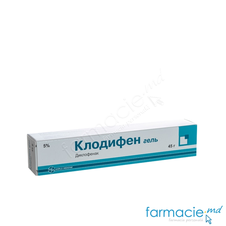 Clodifen 50 mg/g / 45 g gel