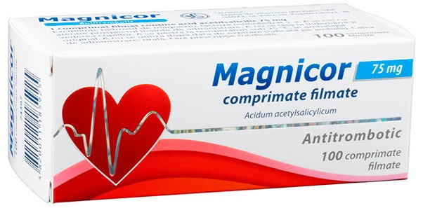 Magnicor 75 mg comprimate filmate