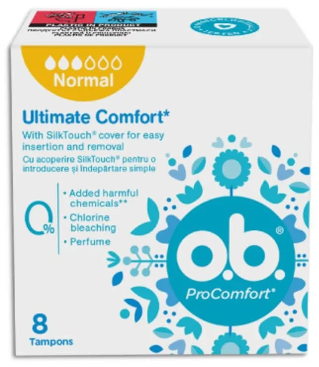o.b. Tampoane OB Pro Normal Comfort, 8 buc.