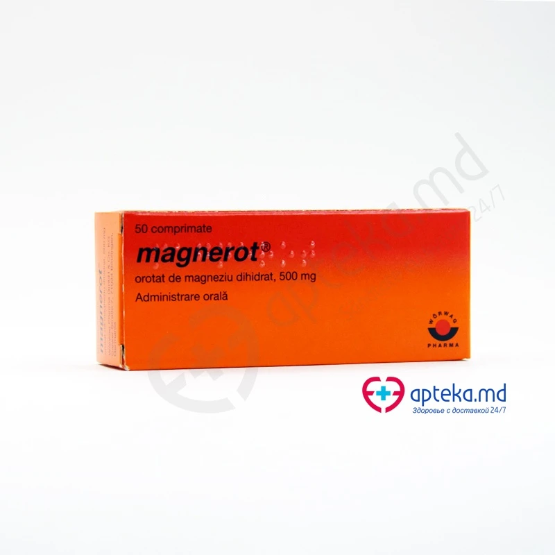 Magnerot 500 mg comprimate