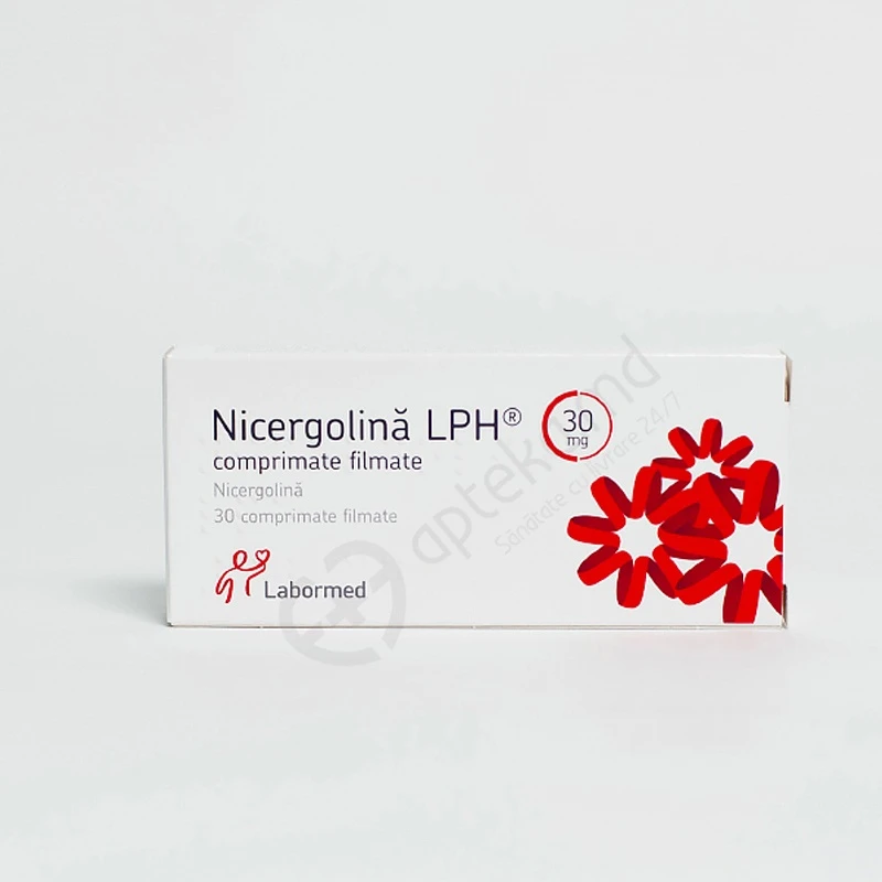 Nicergolină LPH 30 mg 30 mg comprimate filmate