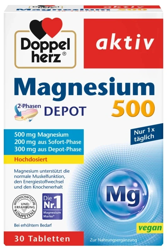 Doppelherz Magneziu 500 mg N30