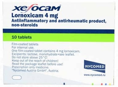 Xefocam 4 mg comprimate filmate