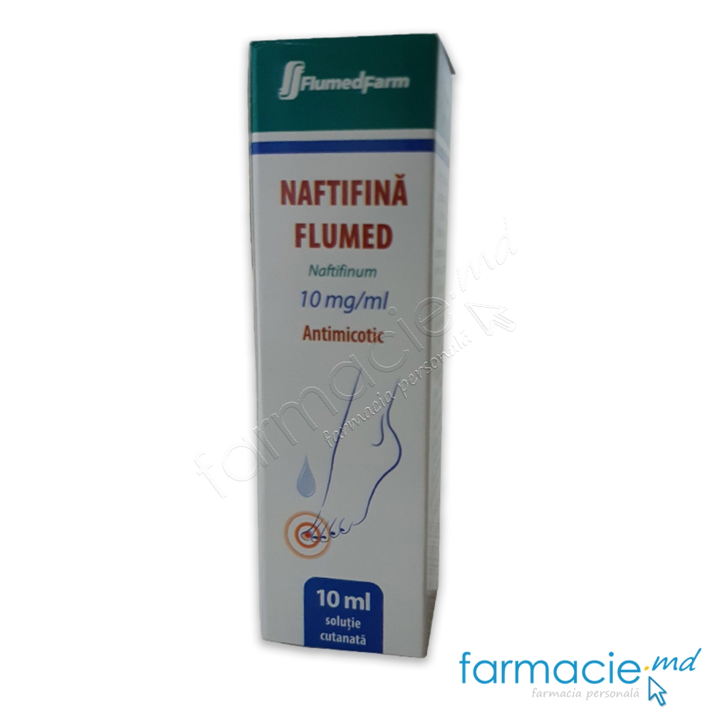 Naftifină Flumed 10 mg/ml / 10 ml soluţie cutanată