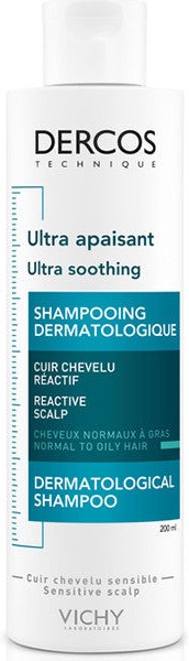 Vichy Dercos Ultracalmant pentru par normal si gras Șampon 200 ml