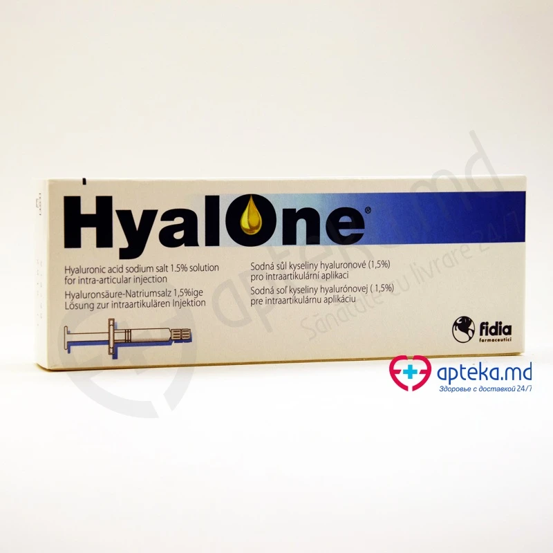Hyalone 60 mg/4 ml soluție injectabilă (seringă preumplută)