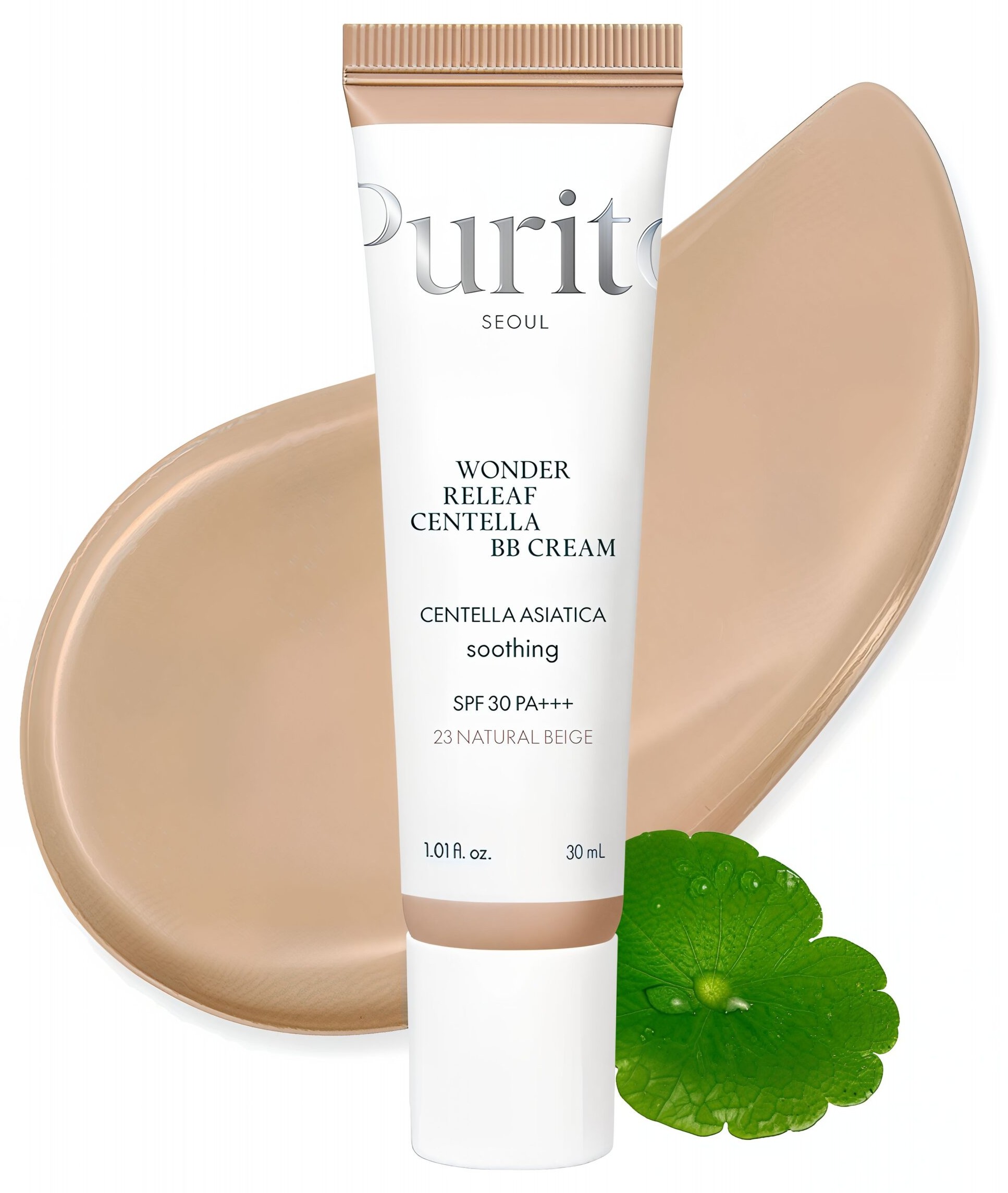 Crema bb hidratantă Purito Wonder Releaf Centella BB Cream #15 Rose Ivory 30ml
