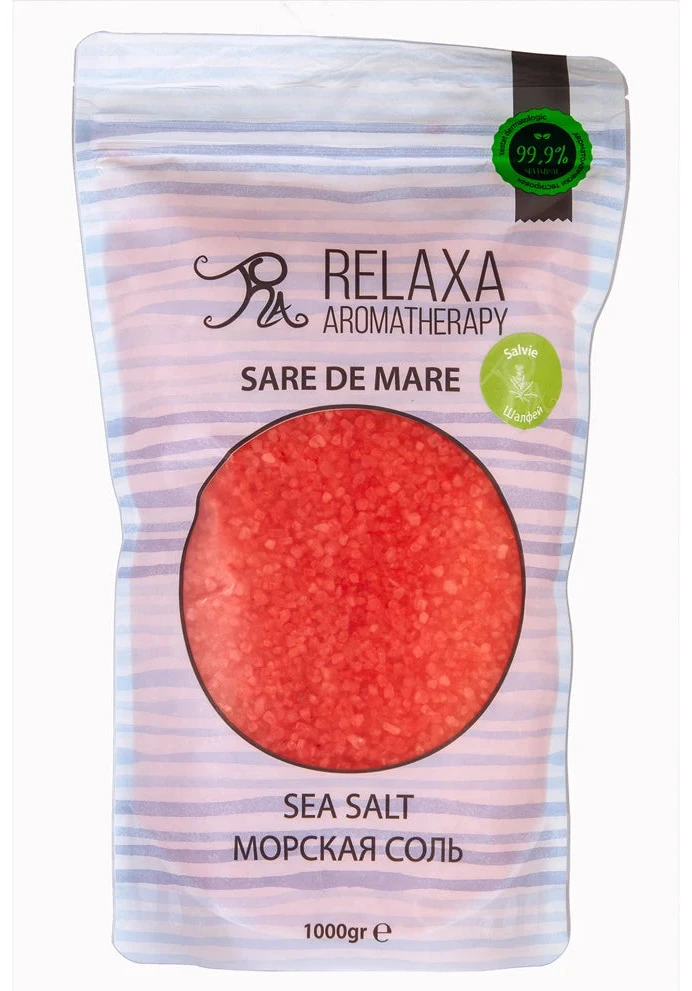 Sare de mare Relaxa Salvie 1 kg