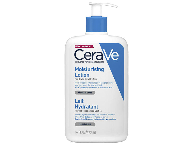 CeraVe Lotiune hidratanta pentru fata si corp piele uscata si 473 ml