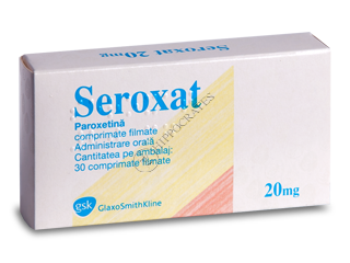Seroxat 20 mg comprimate filmate