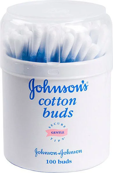Betisoare cu vata Johnson's Baby, 100 buc.