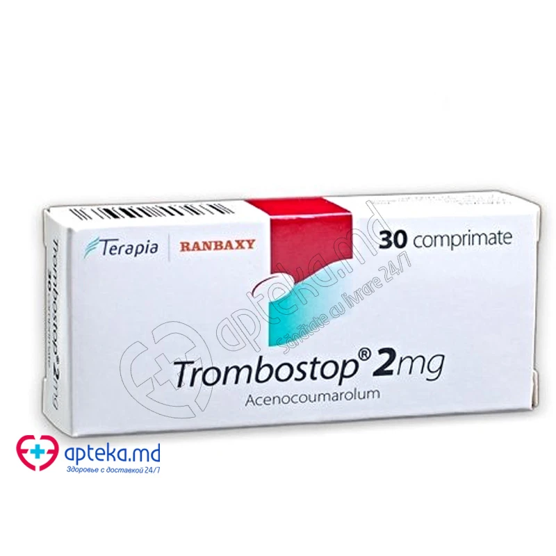 Trombostop 2 mg comprimate