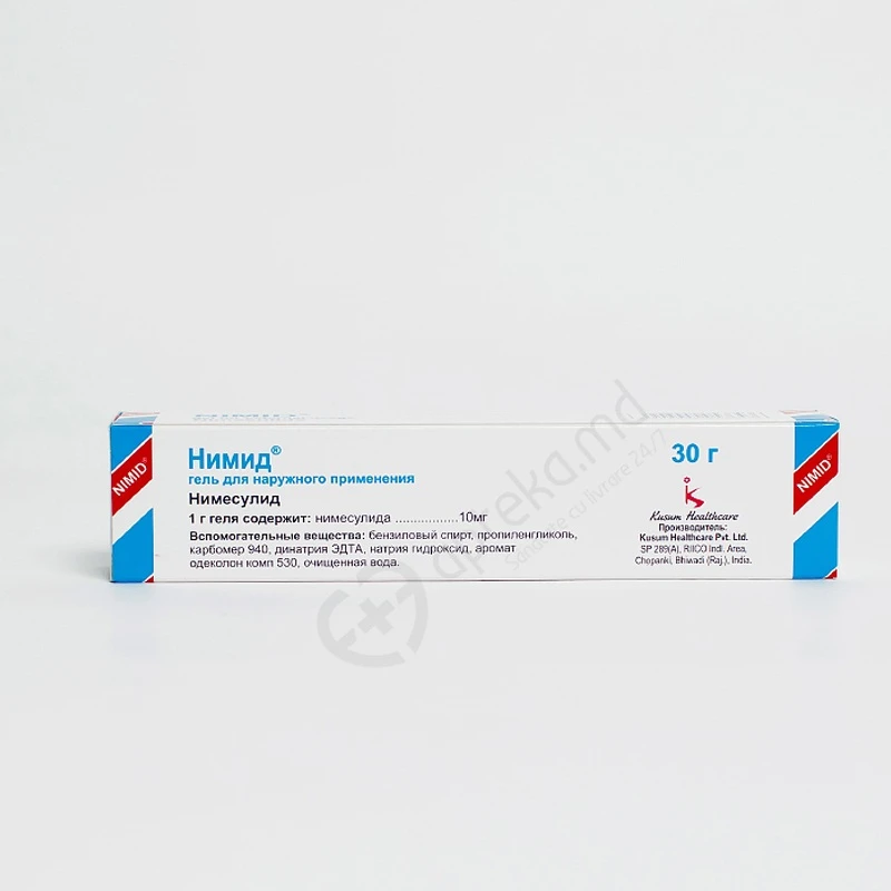 Nimid 10 mg/g / 30 g gel