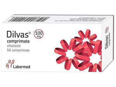 Dilvas 100 mg comprimate
