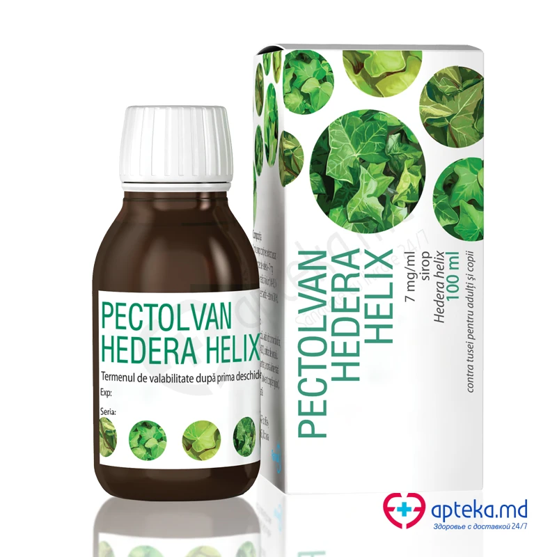 Pectolvan Hedera Helix 7 mg/ml / 100 ml sirop