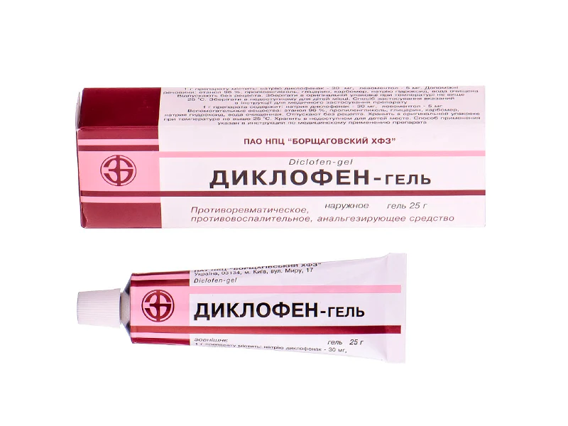 Diclofen-gel 30 mg/5 mg/g / 25 g gel