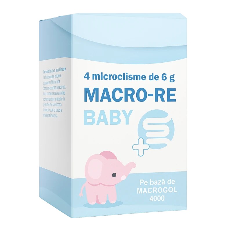 Macro-Re Baby microclismă 6 г N4