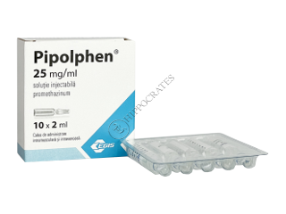 Pipolphen 25 mg/ml / 2 ml soluţie injectabilă