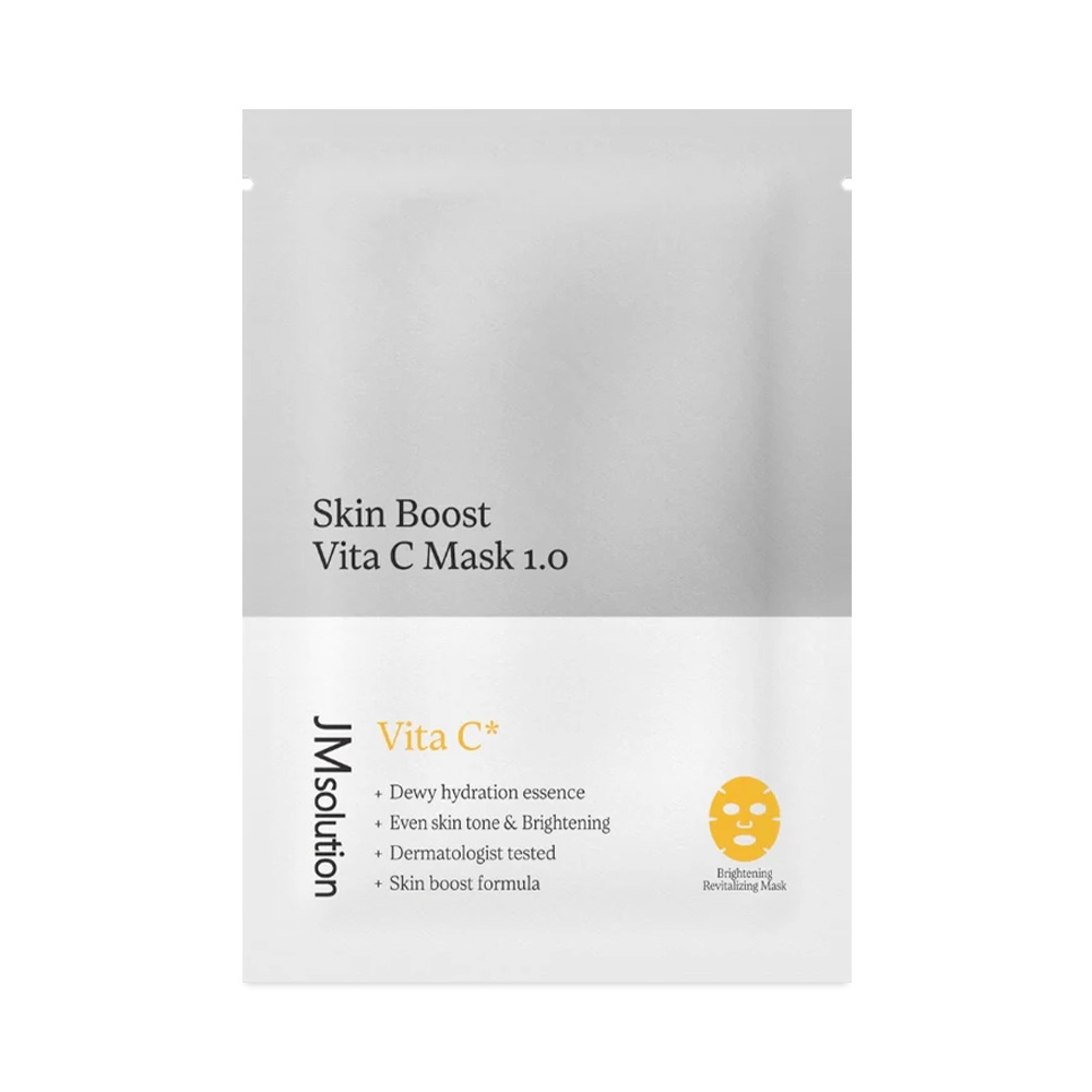 Mască din țesătură cu vitamina C JMSOLUTION SKIN BOOST VITA C MASK 1.0