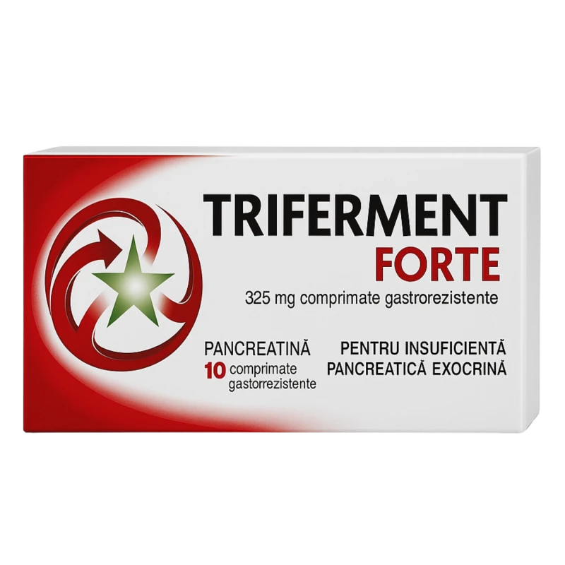 Triferment Forte 325 mg comprimate gastrorezistente 325 mg comprimate gastrorezistente