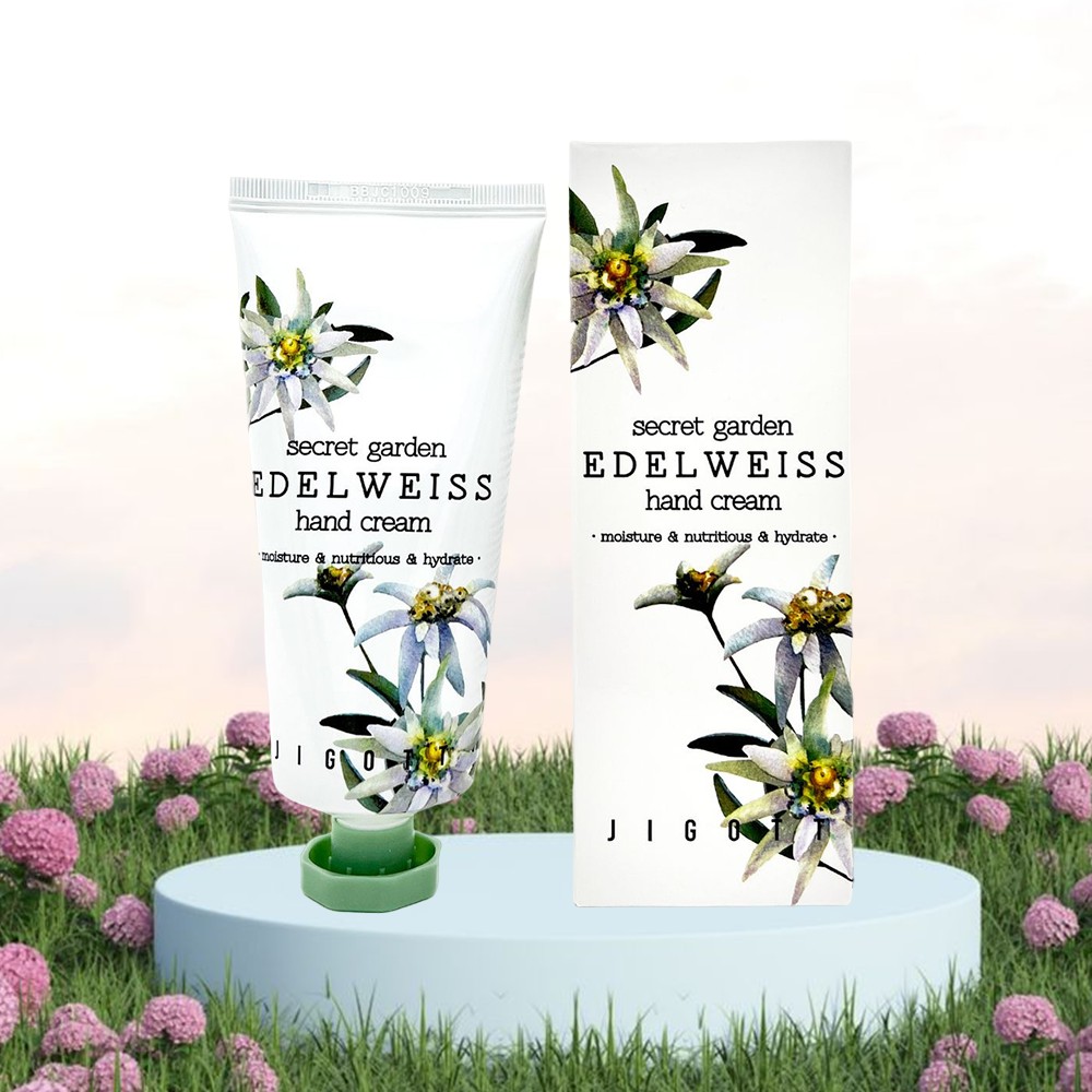 Dongbang Jigott pentru maini cu extract de floare de colt 100 ml Cremă 100 ml