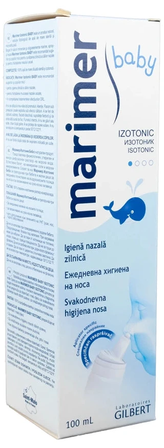 Marimer Bebe Izotonic spray nazal 100 мл
