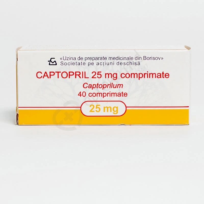 Captopril 25 mg comprimate