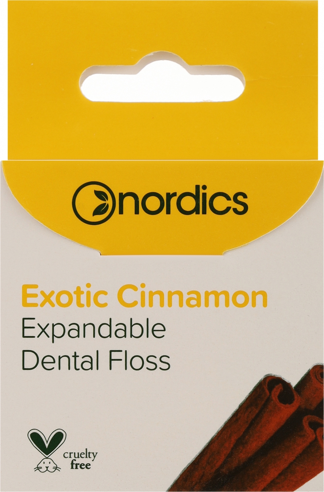 Nordics Ață dentară scorțișoară 30 m