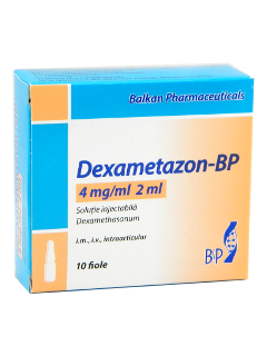Dexametazon-BP 4 mg/ml / 2 ml soluţie injectabilă