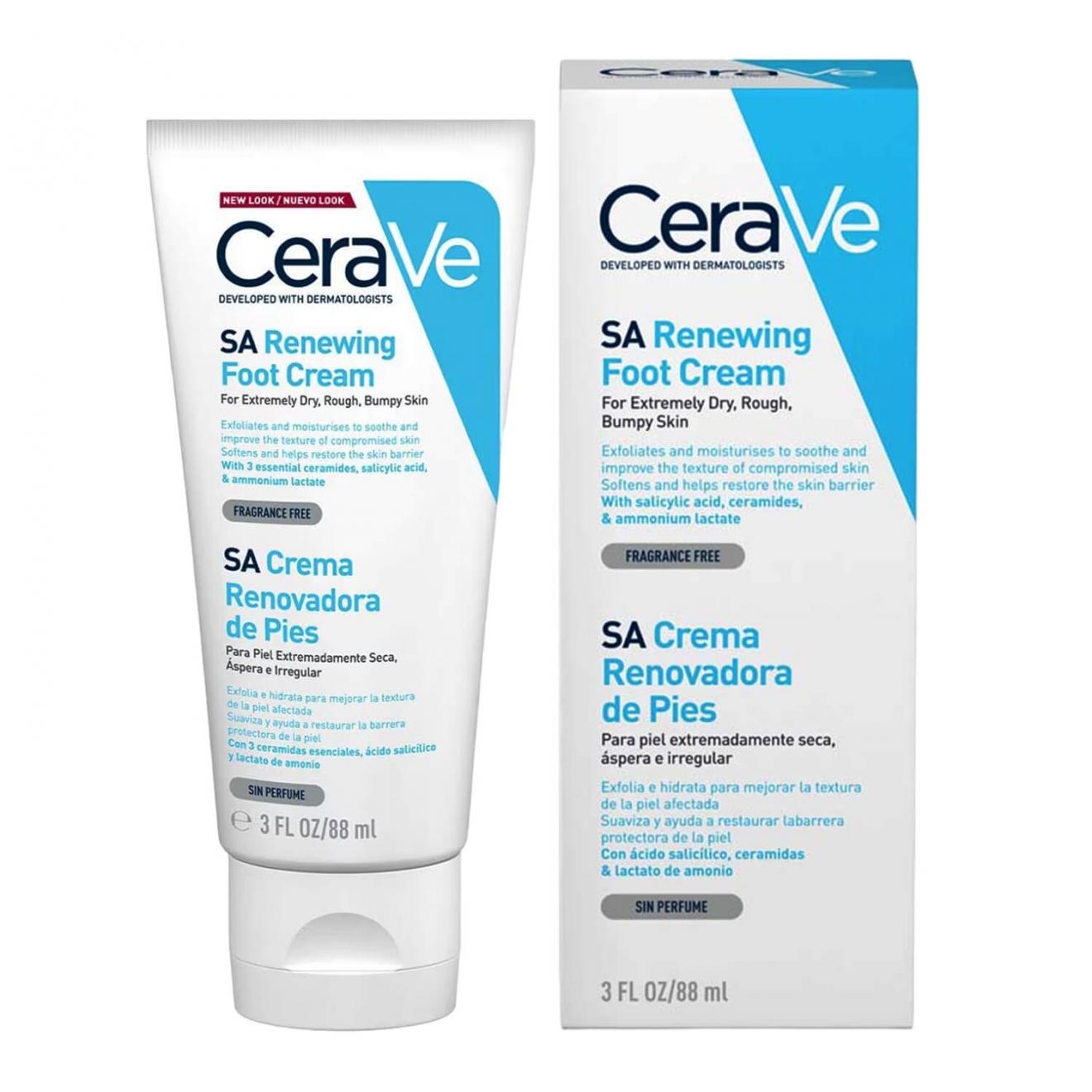CeraVe SA Crema reparatoare pentru picioare 88ml