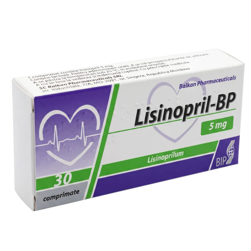 Lisinopril-BP 5 mg comprimate