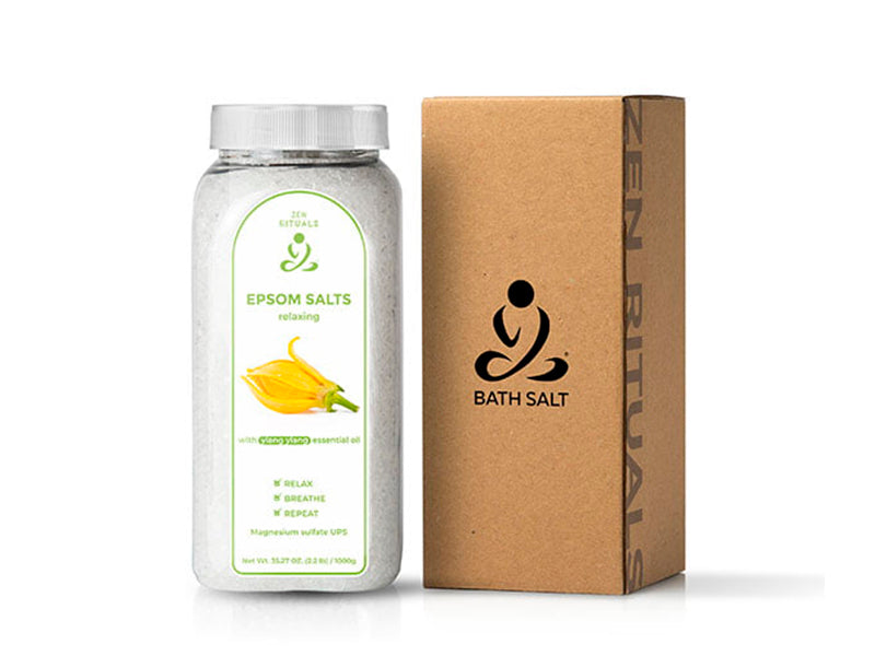 Zen Rituals Product Epsom Sare de baie Ylang Ylang 950g 950 g